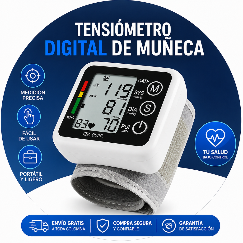 CardioLife™ Controla tu presión arterial en segundos sin salir de casa!!